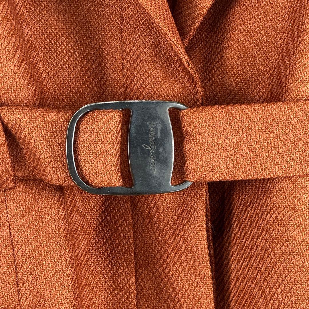 イタリア製 FERRAGAMO フェラガモ コート サイズ40