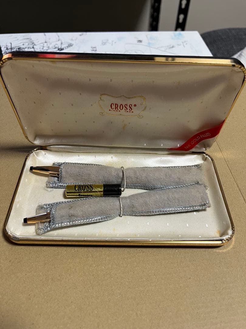 CROSS ボールペン 2本セット ケース付き