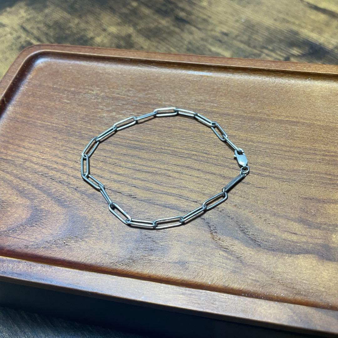 【ジェリー】TOMWOOD ボックスチェーン ブレスレット　メンズ