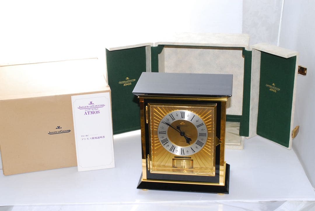 未使用品 JAEGER LECOULTRE ATMOS 永久空気時計 稼働品