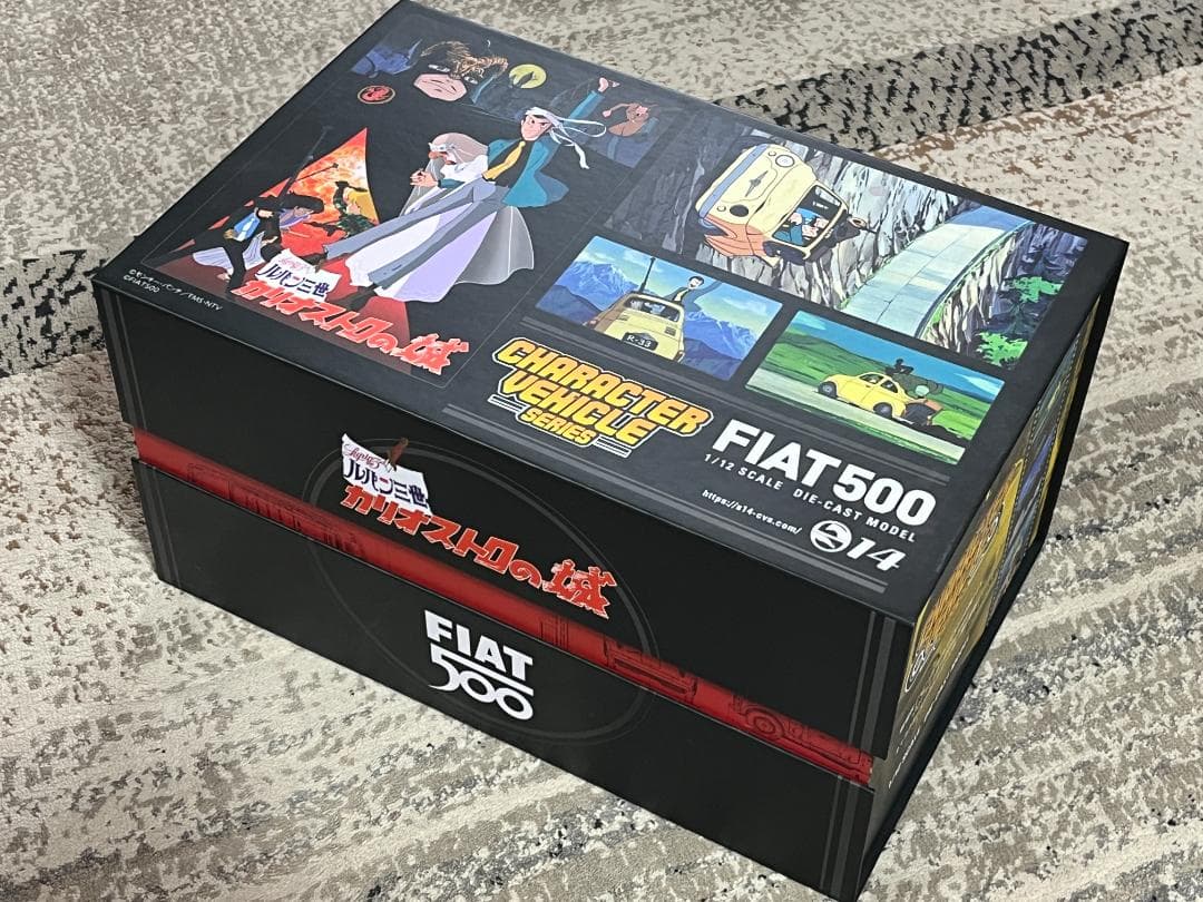 エスワンフォー ルパン三世 カリオストロの城 FIAT500 ダイキャスト製