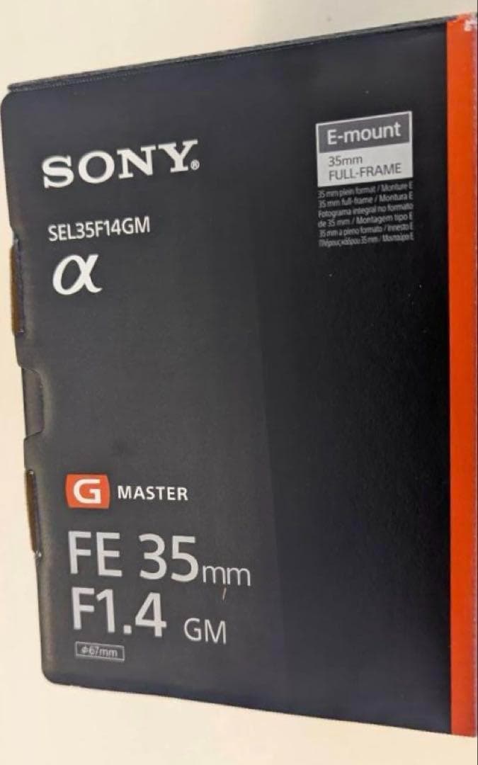 SONY FE 35mm F1.4 GM｜付属完備｜外装スレ有