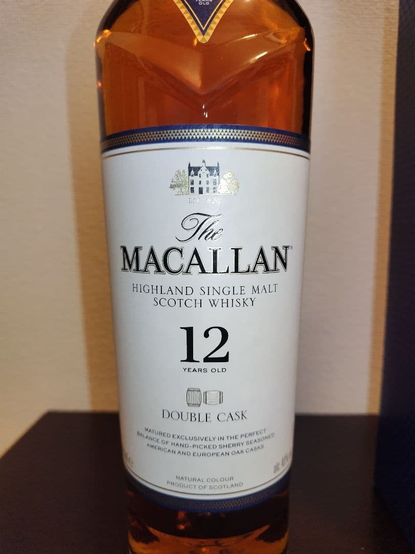 マッカラン 12年 ダブルカスク　送料込み　箱あり　新品