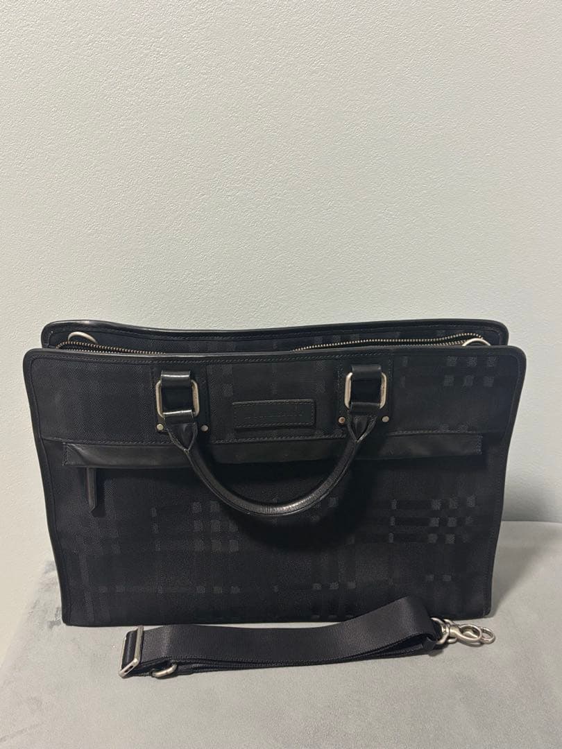 バーバリー　ブリーフケース　ビジネスバッグ　2way ショルダーバッグ メンズ