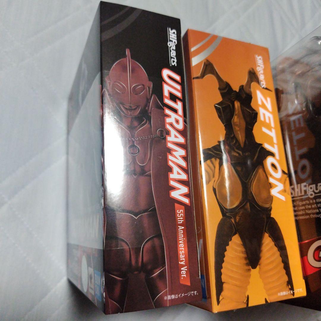 S.H.Figuartsウルトラマン55th・ゼットン・ゴモラ