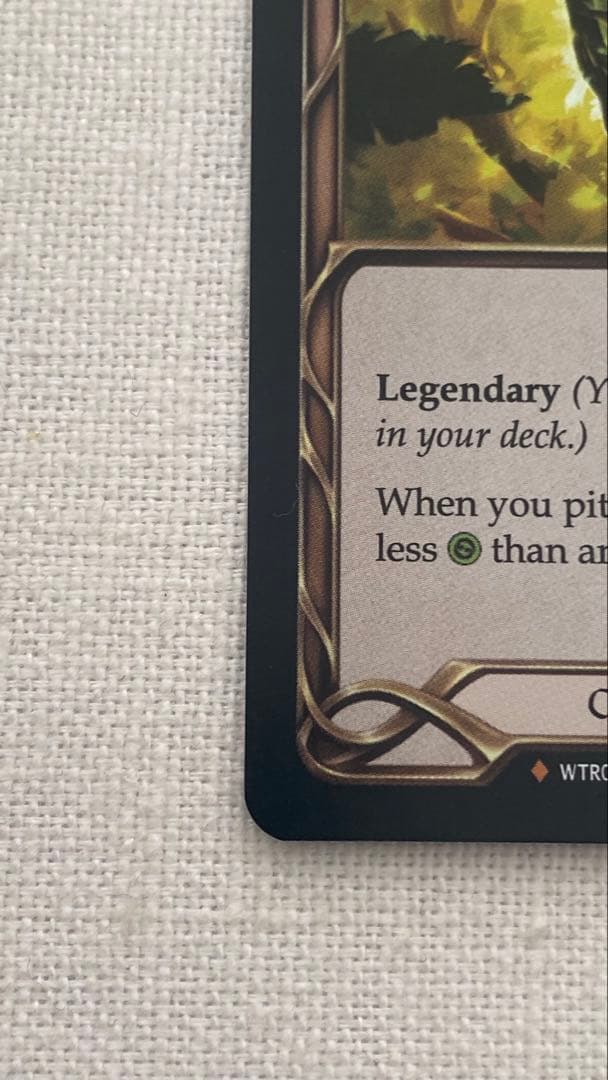 Heart of Fyendal Rainbow foil　fab