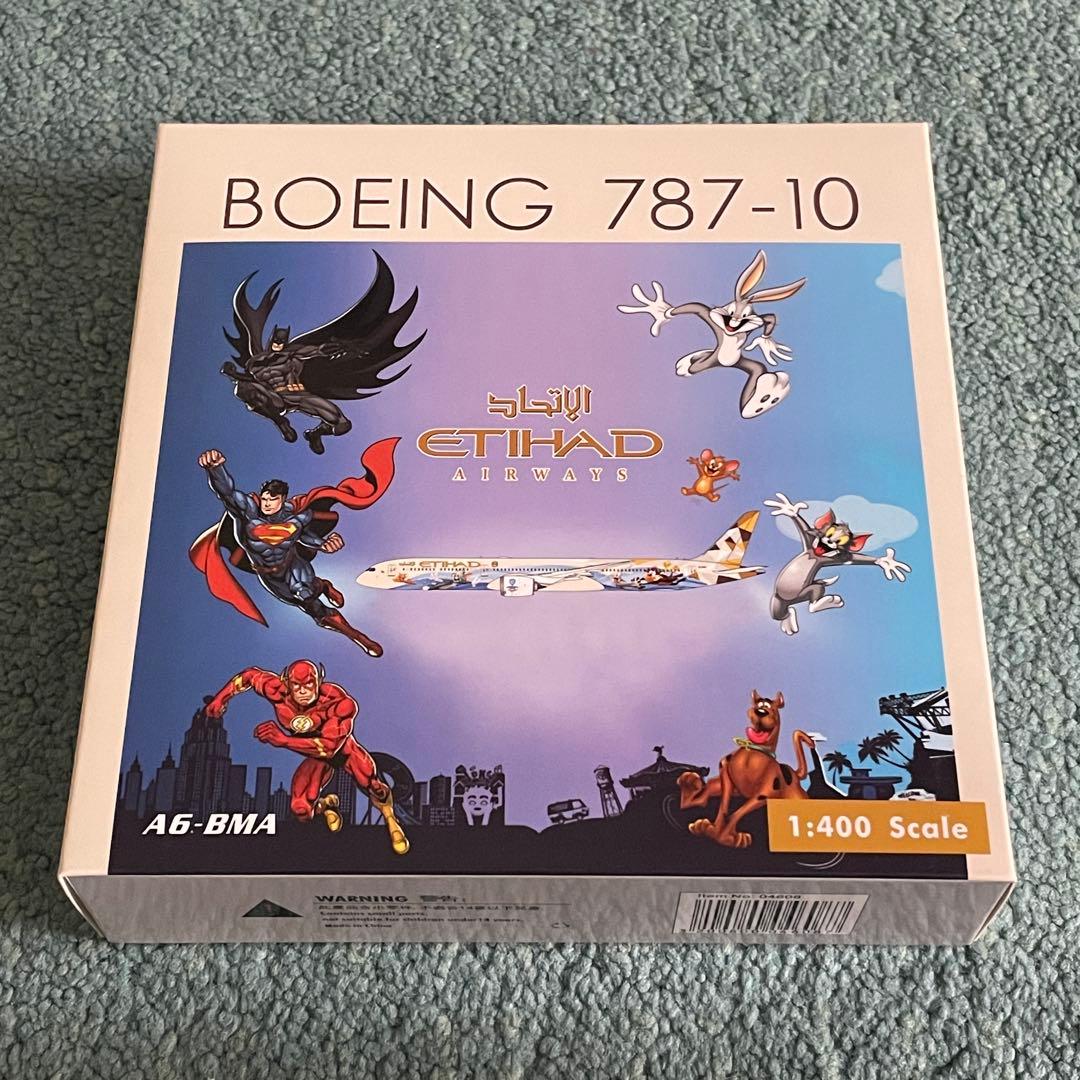 ETIHAD AIRWAYS エティハド 787-10 ワーナー・ブラザース