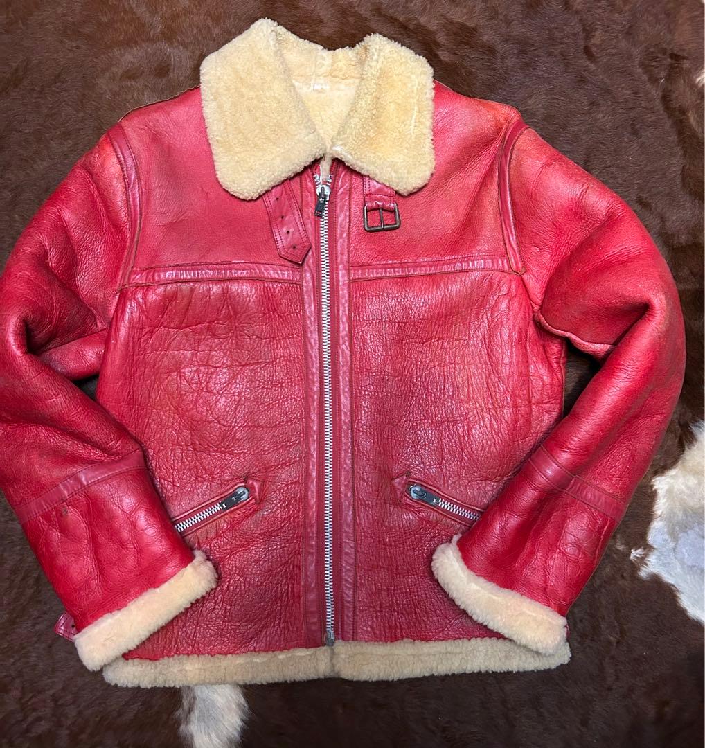 B-6 レザージャケット　フライトジャケット