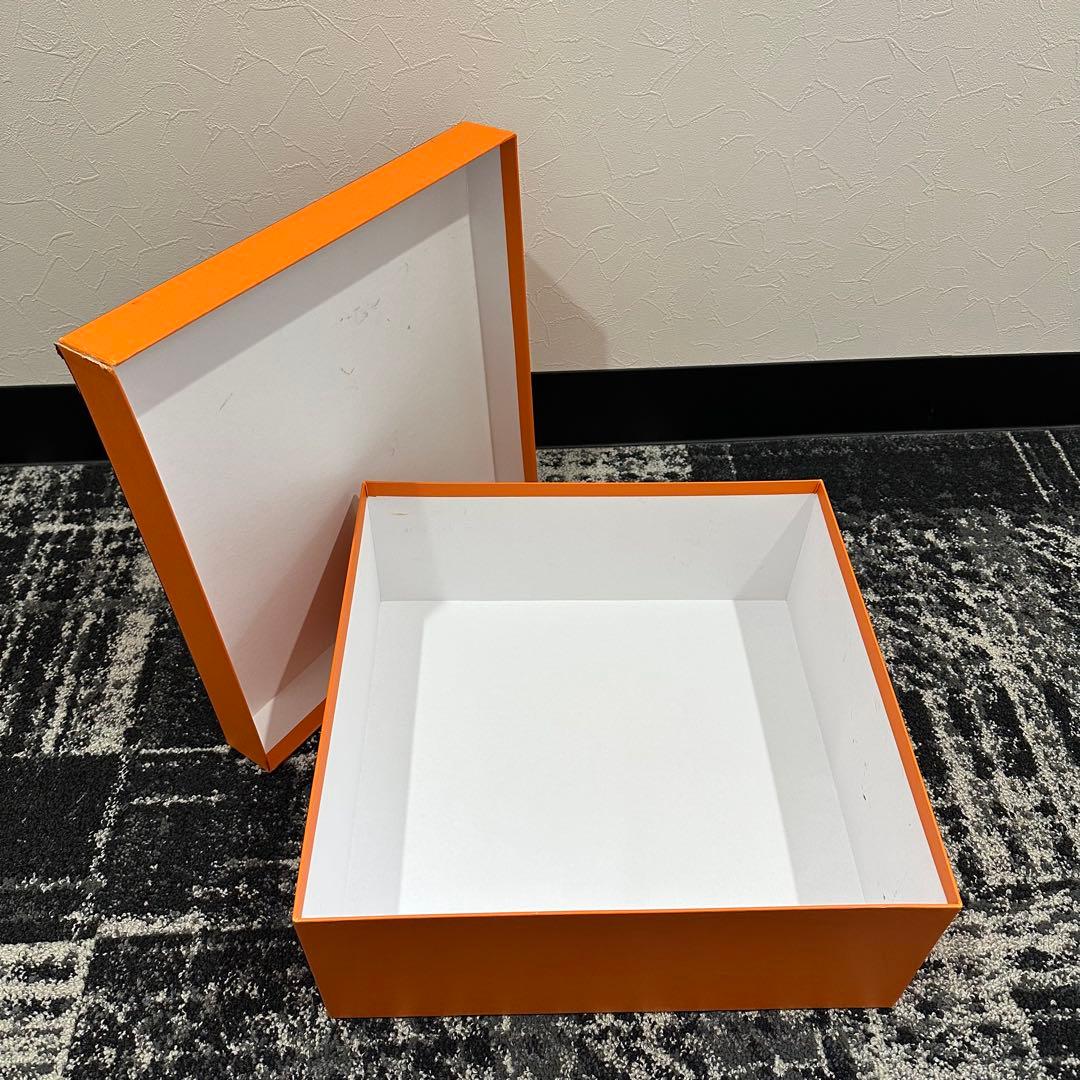 ⑰ 美品　ケリー35用　HERMES　エルメス　オレンジ　空箱