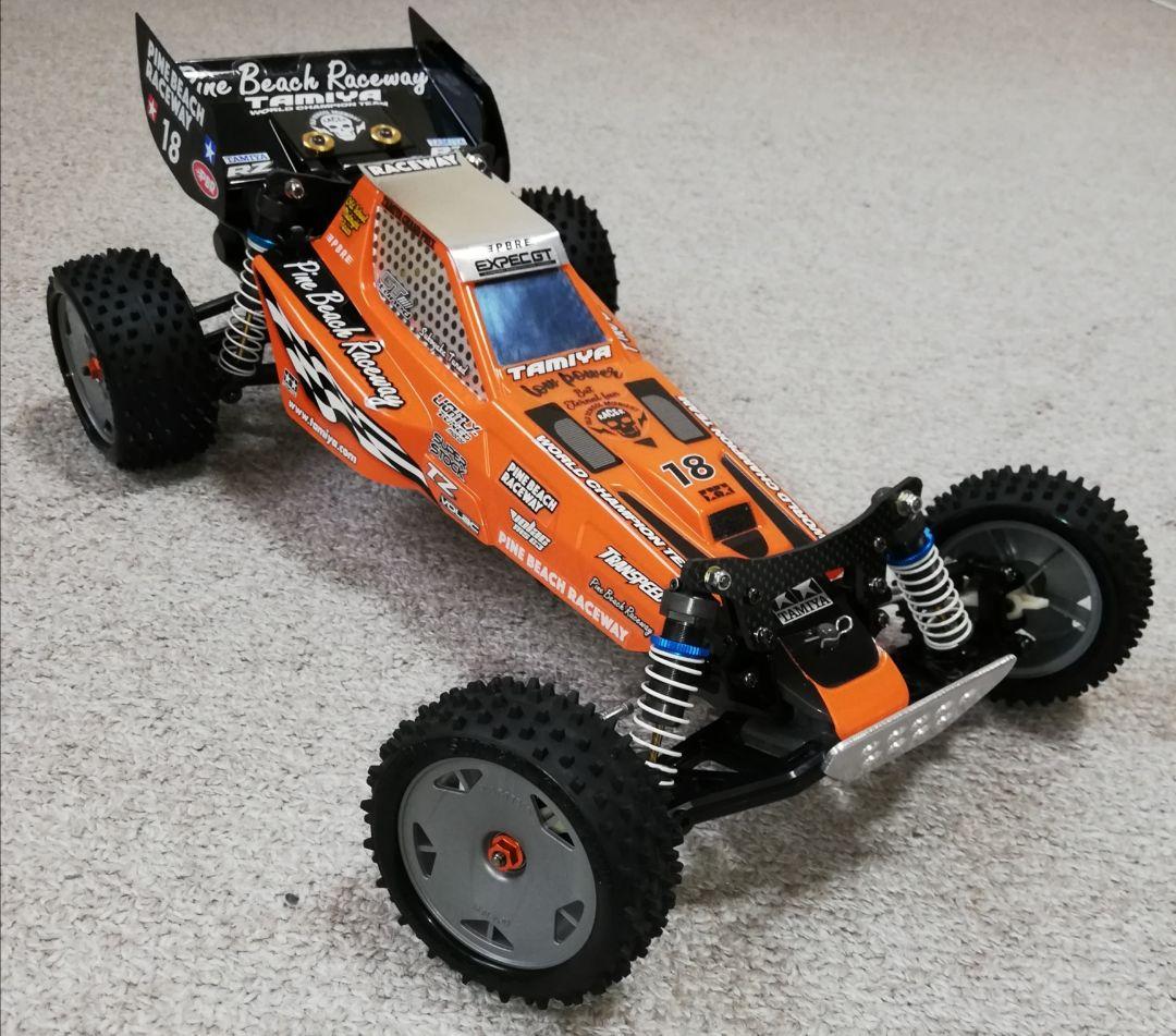 明日終了⭐タミヤDT-03レーシングファイターOP付 2.4GHz仕様セット⭐