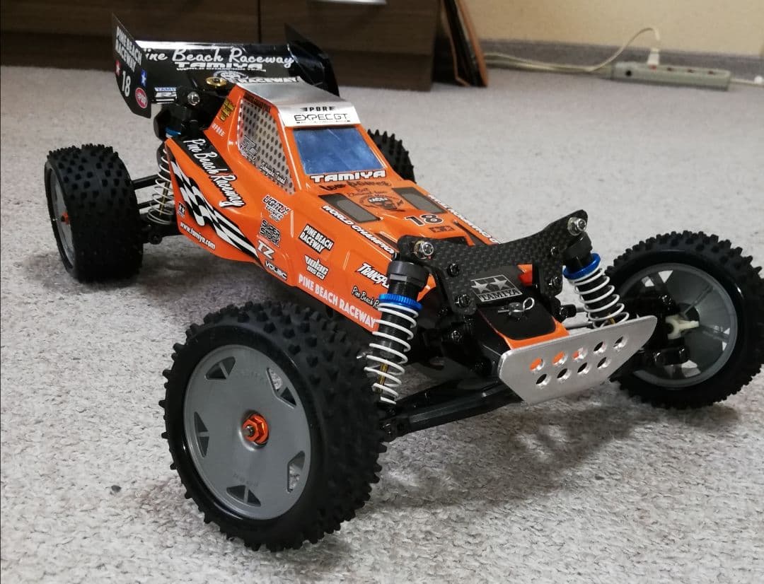 明日終了⭐タミヤDT-03レーシングファイターOP付 2.4GHz仕様セット⭐