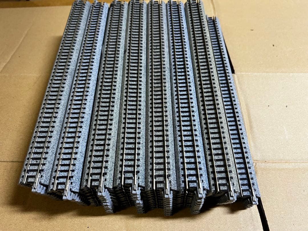 KATO 単線直線線路248mm 130本