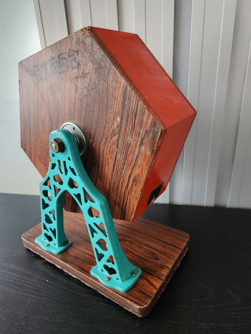 新井式回転抽選器★昭和レトロ★当時物★ガラポン★ガラガラ★コレクション