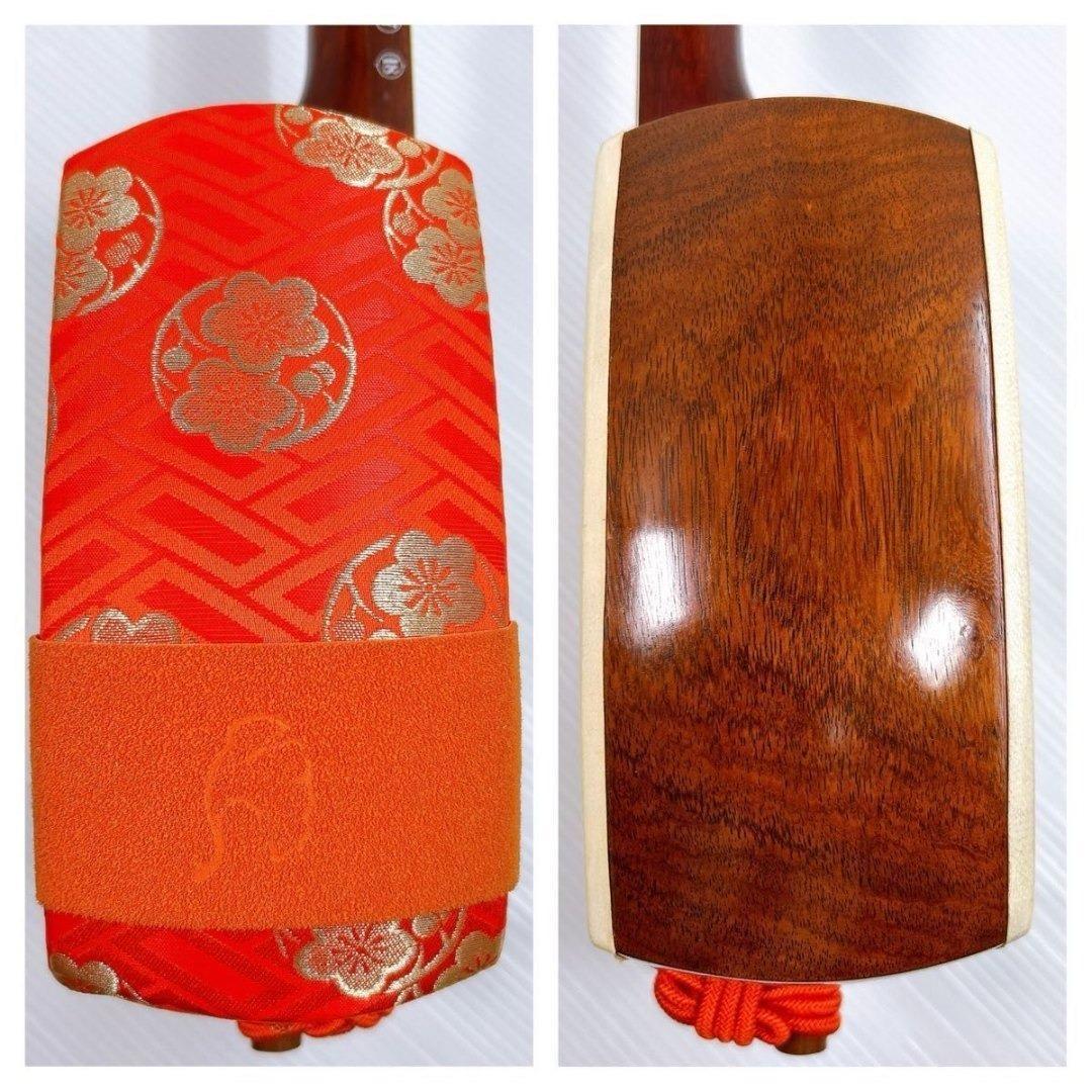 三味線　中棹　ソフトケース付き 和楽器 弦楽器 現状品 ジャンク