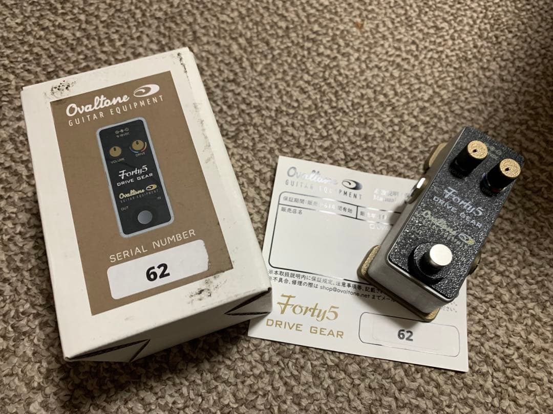 値下げ Ovaltone オーバルトーン Forty 5 DRIVE GEAR