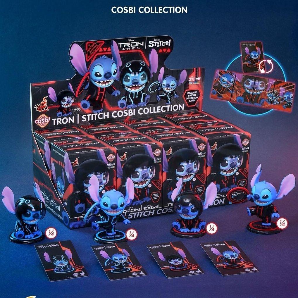 スティッチ　トロン　コスビ　全4種コンプリート　ホットトイズ