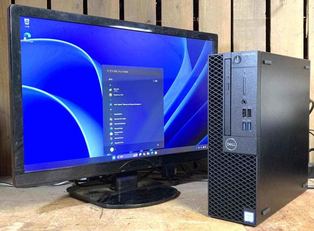 DELL i7-9700 M.2 SSD＋4.0TB Windows11 Pro