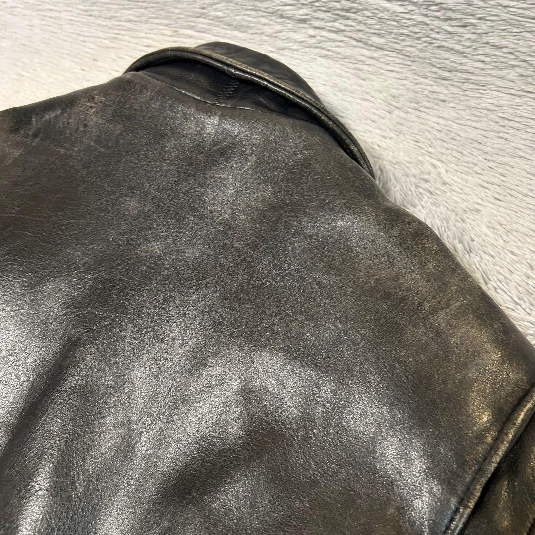 Schott ショットレザージャケット ライナー付き　シングルライダース　36㌅