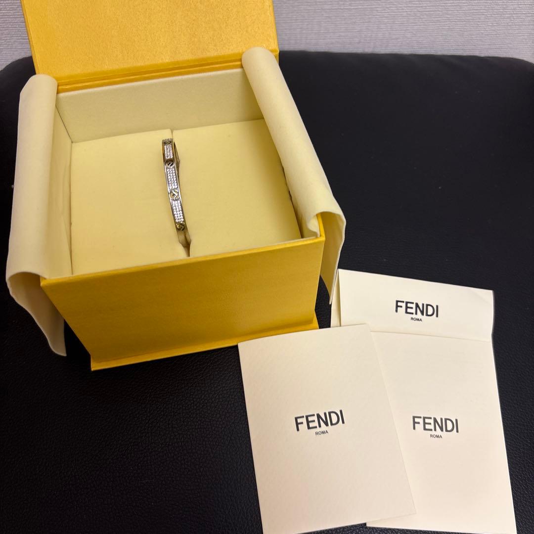 FENDI フェンディー バングル シルバー