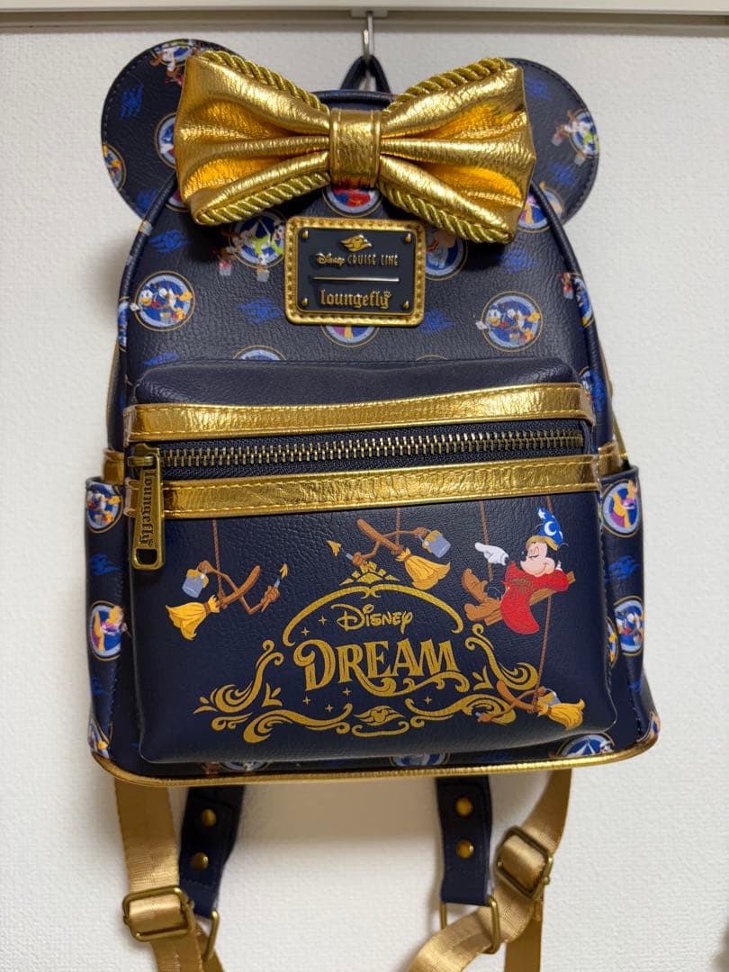 ディズニークルーズ Loungefly リュック ドリーム　ミッキー