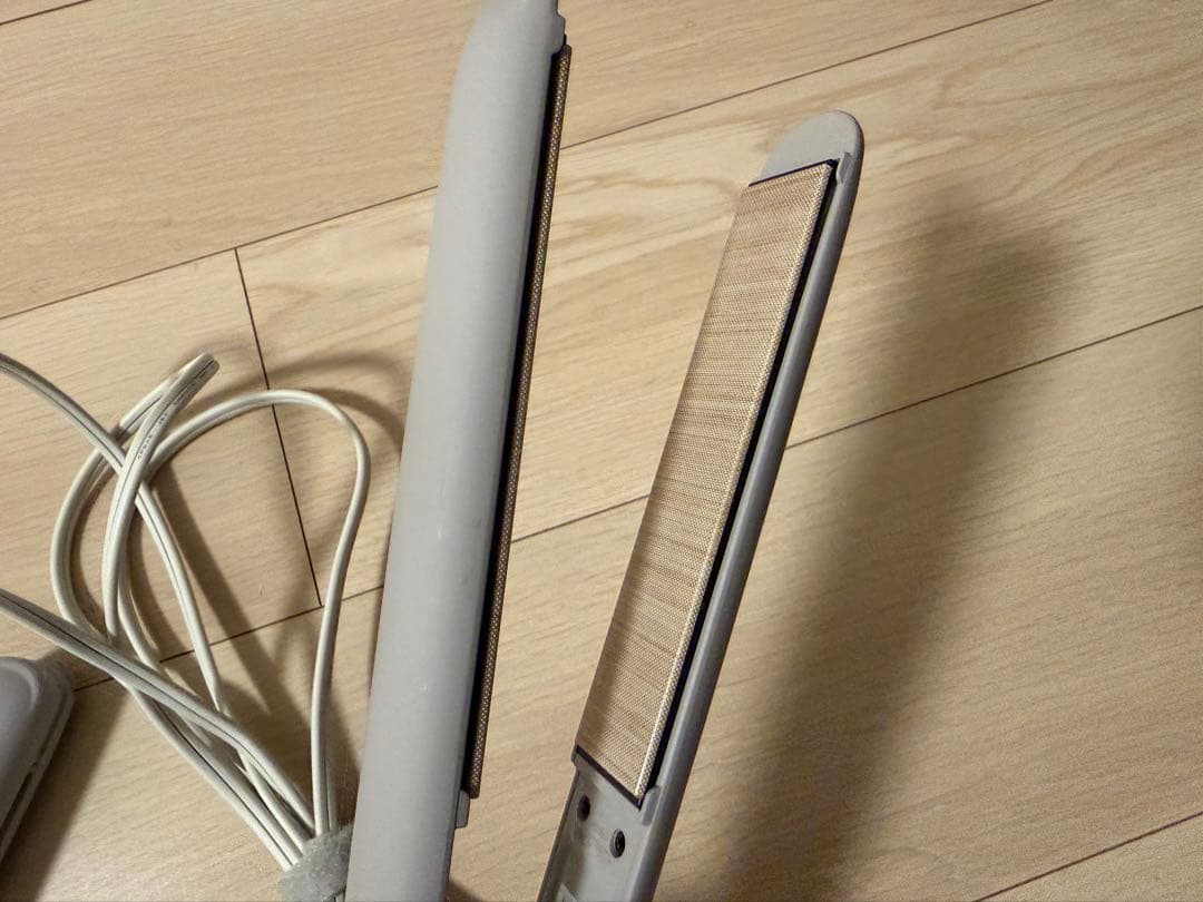 radiant ストレートヘアアイロン グレージュ