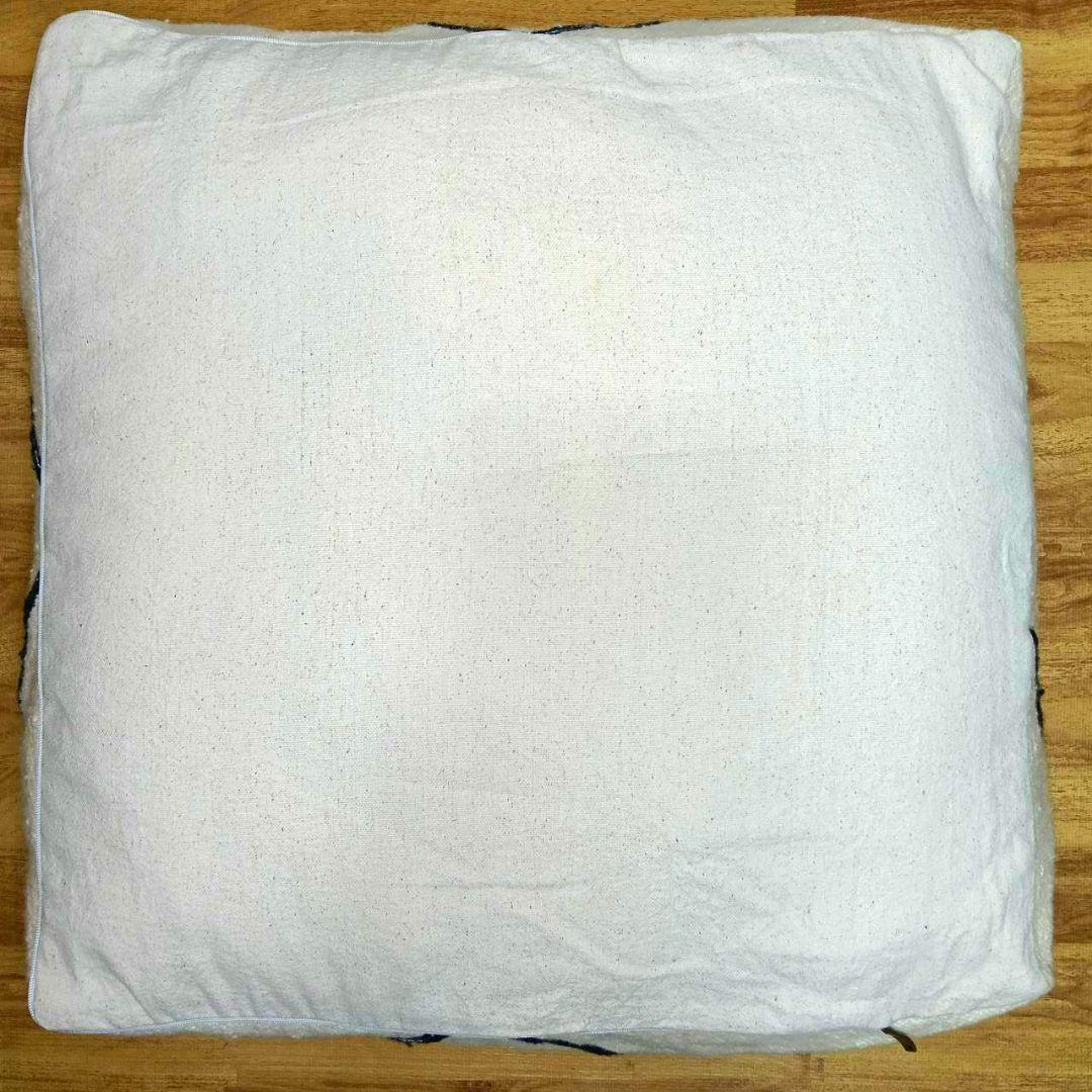 王道のモロッコ キリムベニワレンプフ-No9　ベーシック黒ダイヤ柄