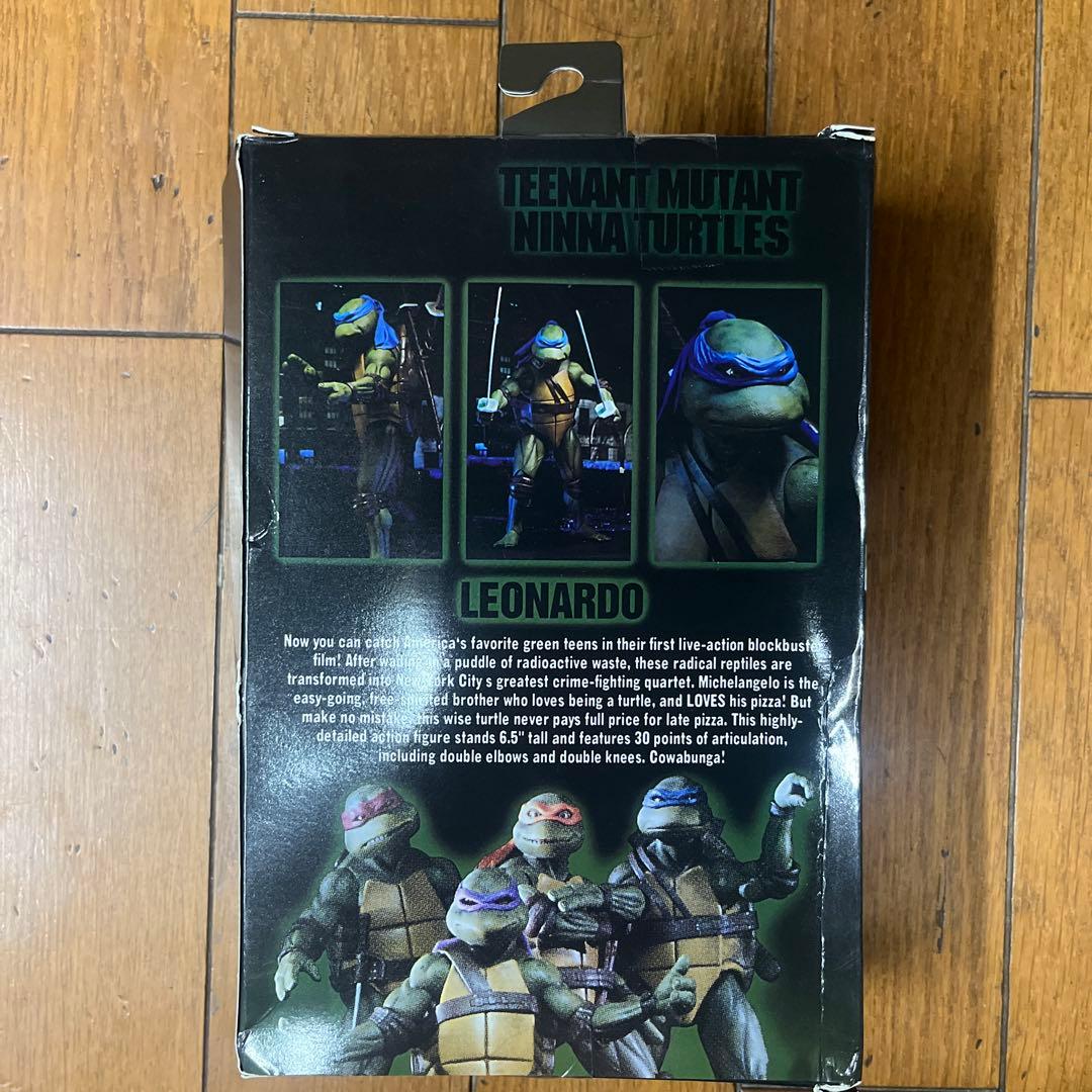 TMNT ミュータントニンジャタートルズ4体セット 1990ムービー NECA