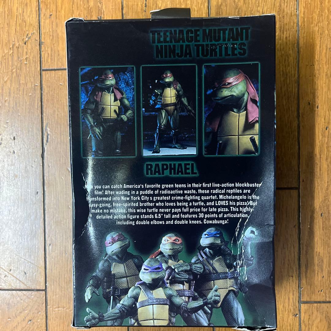 TMNT ミュータントニンジャタートルズ4体セット 1990ムービー NECA