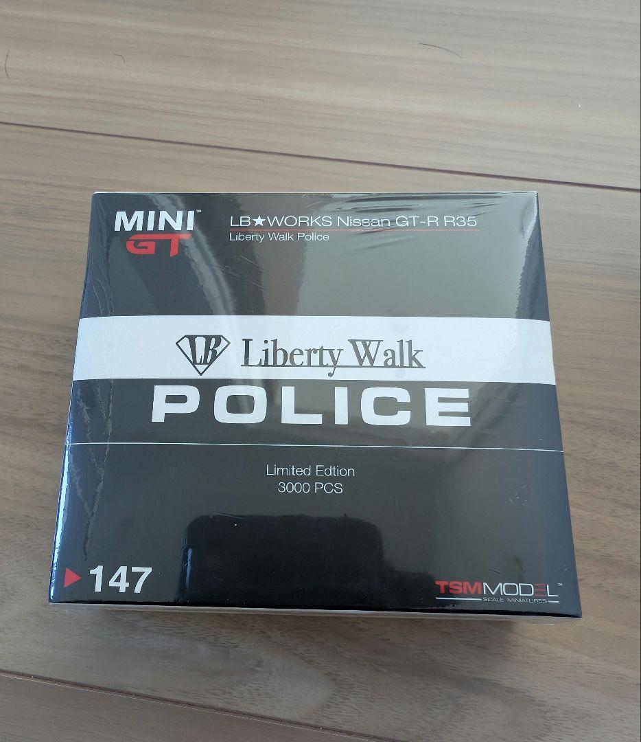 ミニカー MINI GT Liberty Walk Police Nissan GT-R