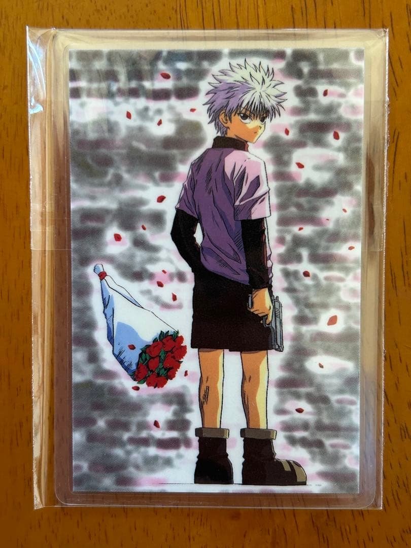 ① ② キルア　ゾルディック　ラミカ　ラミネートカード　ハンターハンター　カード