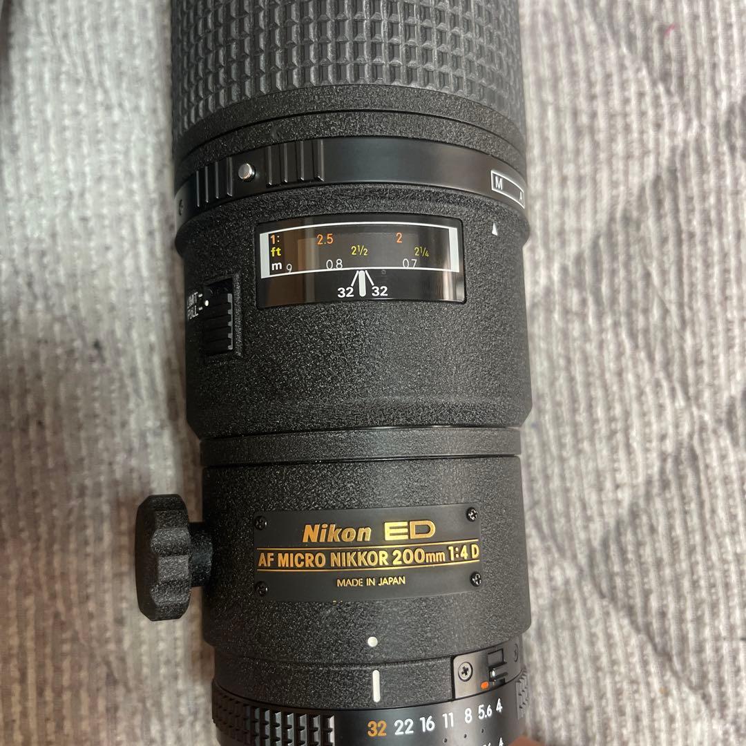 レンズ(単焦点) NIKON AF MICRO 200MM F4DED