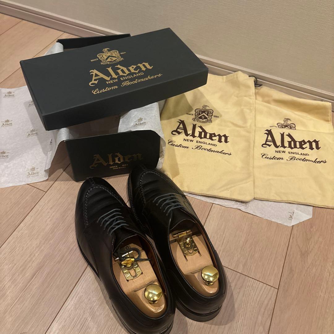 お値下げオールデン　ノルウェージャンスプリット　ダービー　カーフ　961　NST