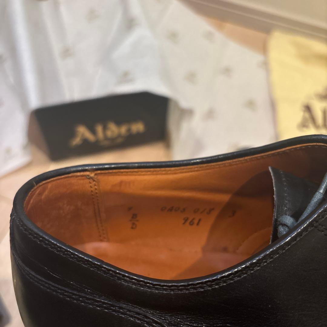 お値下げオールデン　ノルウェージャンスプリット　ダービー　カーフ　961　NST