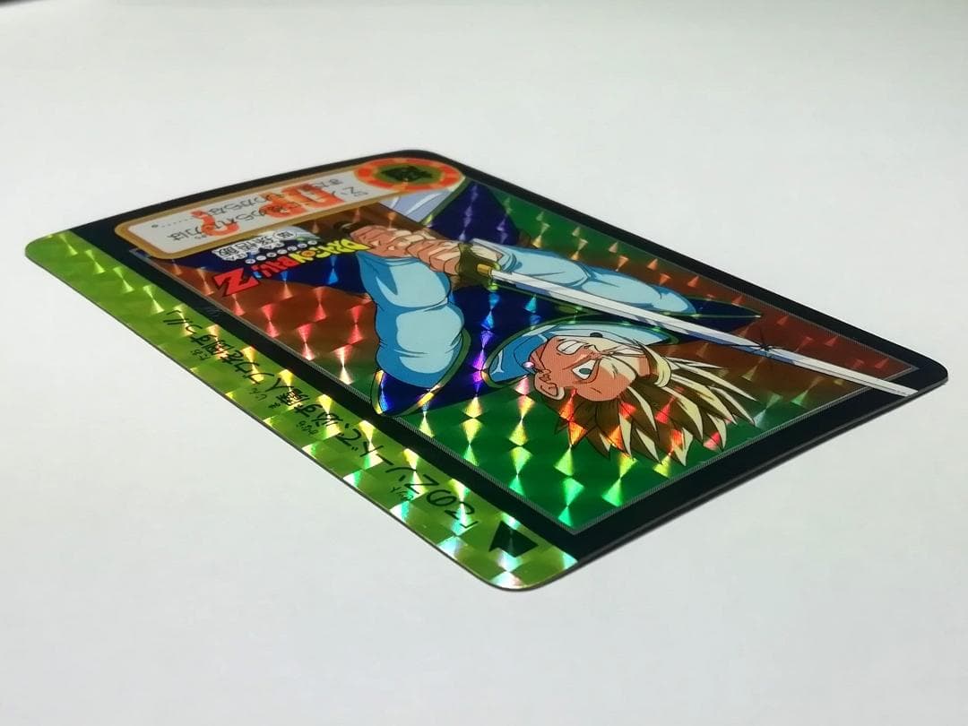 No.155 裏面未はがし カードダス ドラゴンボールＺ 両面プリズム 鳥山明