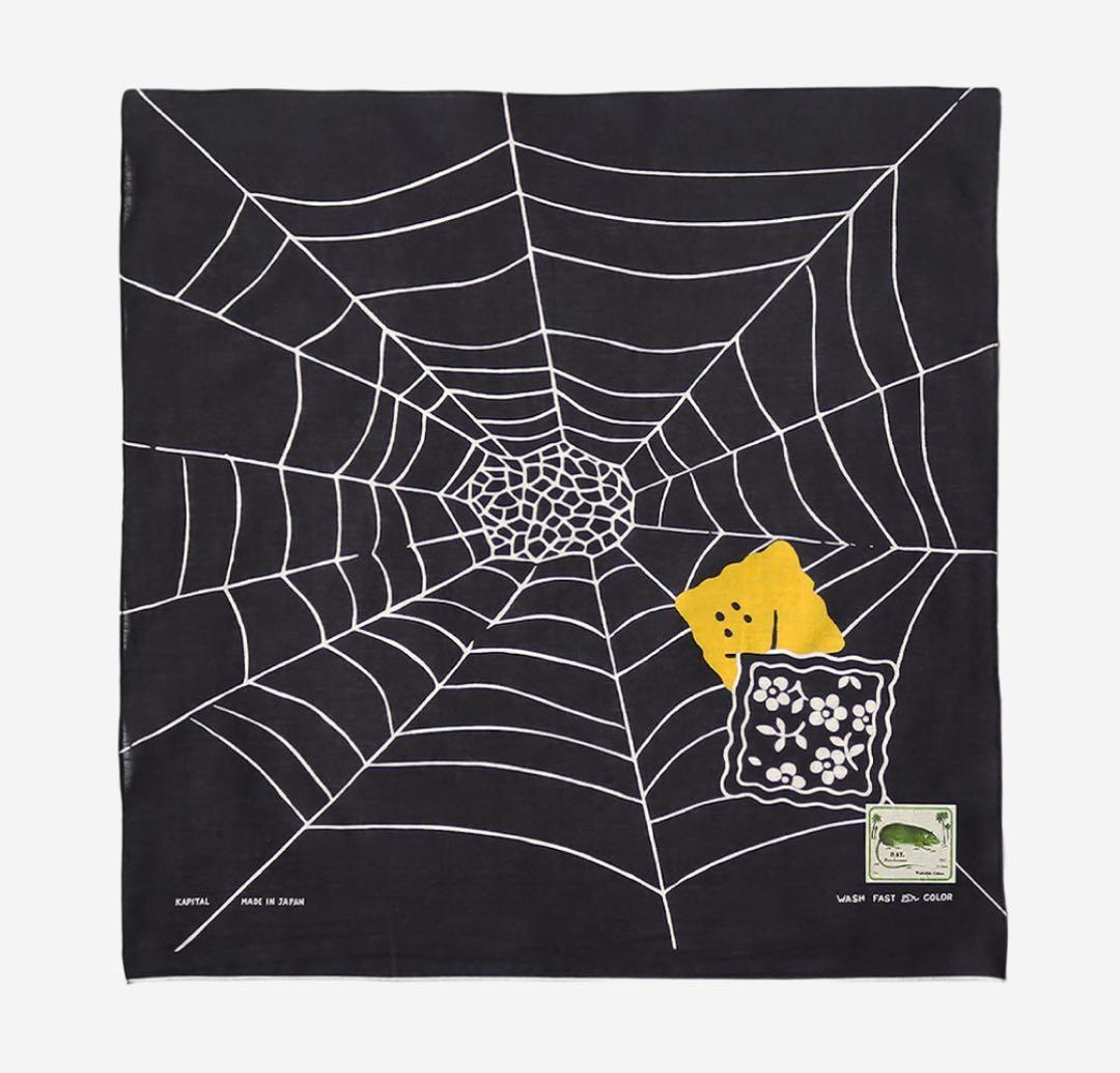 KAPITAL バンダナ(SPIDER PECKISH RAINBOWY)