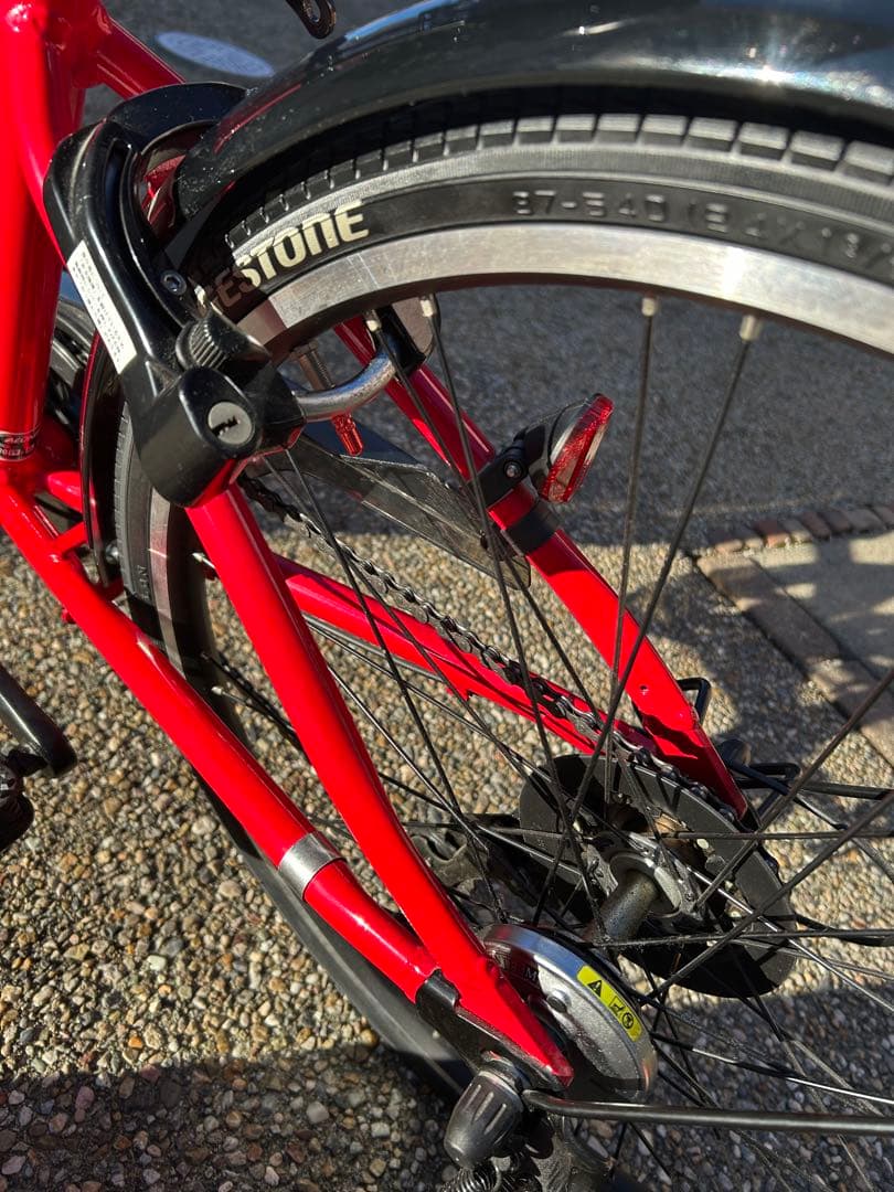 ブリヂストン　SCHLEIN 赤24インチ 【直接お引き渡し】