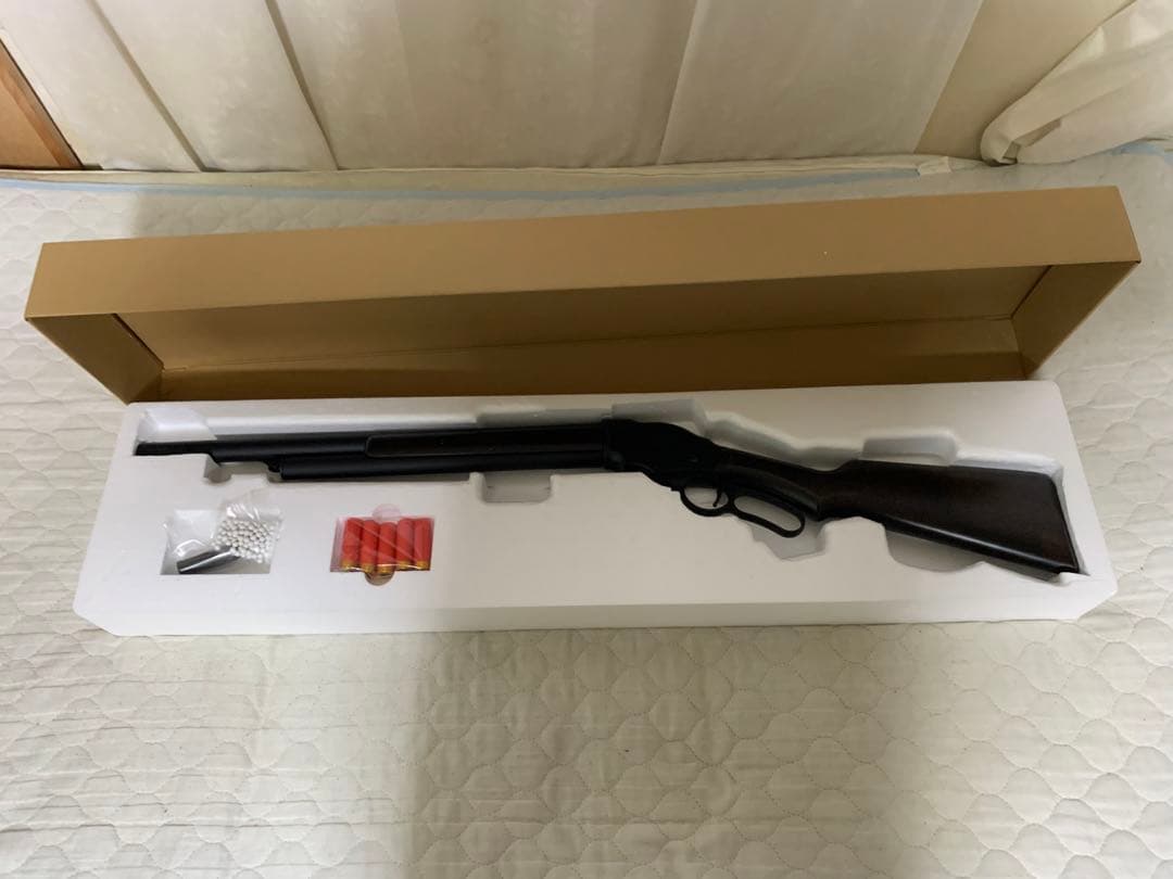 マルシン　m1887 カーズガン　マットブラックコーティング　木製ストック仕様