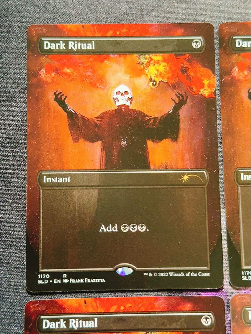 【SLD通常版】暗黒の儀式　英語　4枚セット