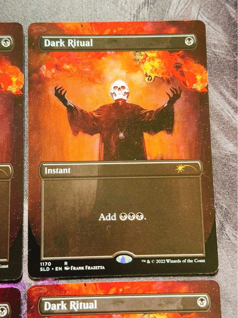 【SLD通常版】暗黒の儀式　英語　4枚セット