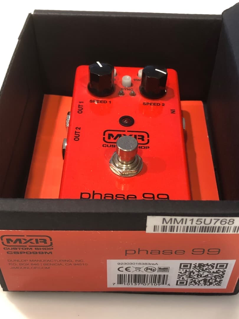 MXR Phase 99 ギターエフェクター 新品同様 オリジナルボックス付き