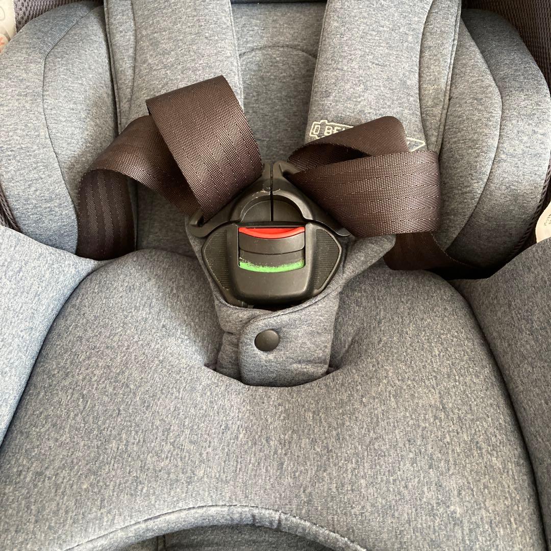 Aprica クルリラAD ライトネイビー　ISOFIX/シートベルト対応