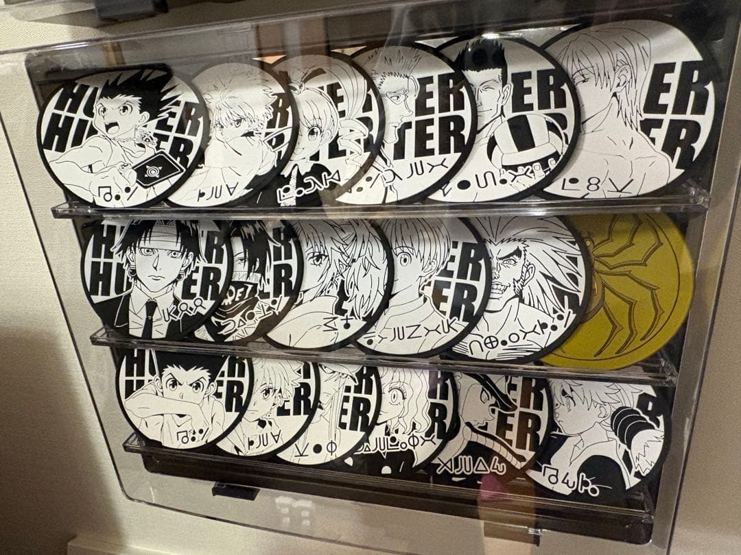 HUNTER×HUNTER ハンターハンター　ビックラバーコースターコンプ18枚