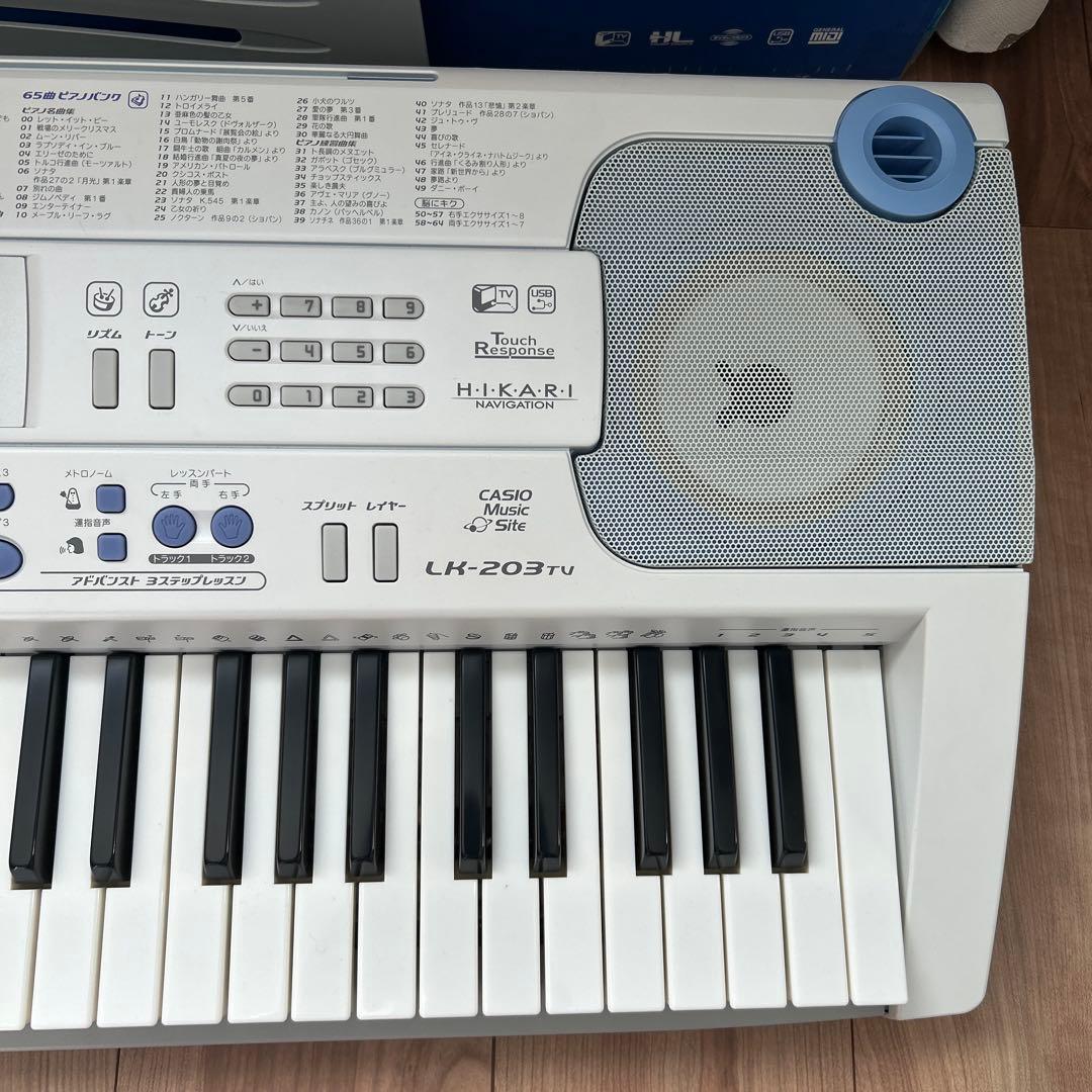 CASIO LK-203TV61鍵盤キーボード