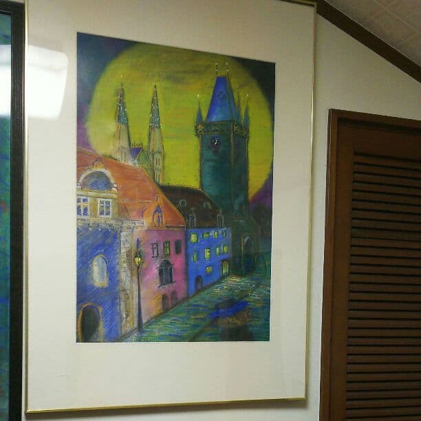 パステル画110X80