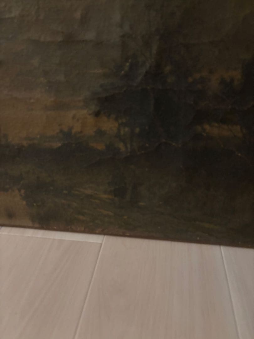 フランス　アンティーク　リトグラフ　風景画