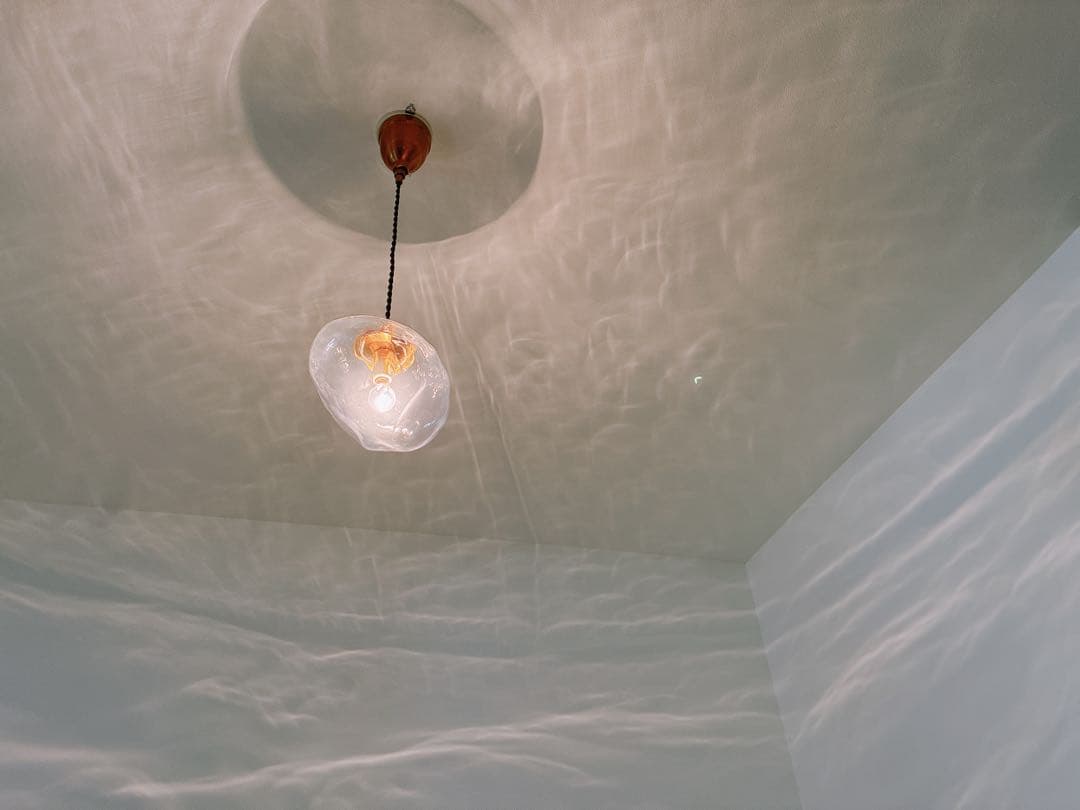 Neron ネロン ガラスのペンダントライト クリア