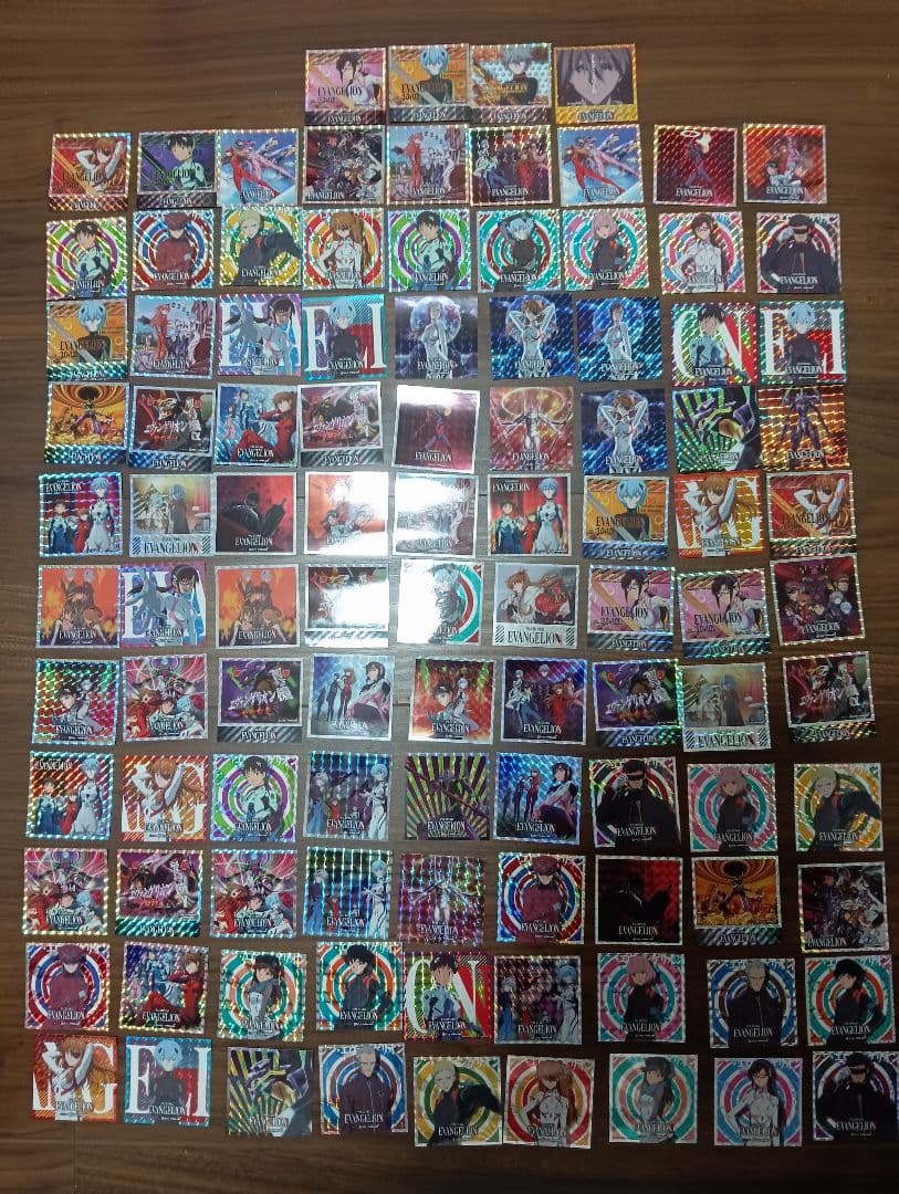 【103枚まとめ売り】エヴァトレーディングステッカー　第3弾