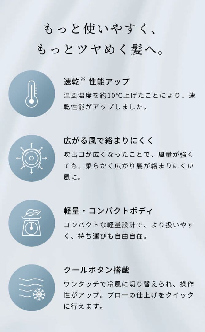 ★新品未開封★ReFa リファビュー テック ドライヤー S+