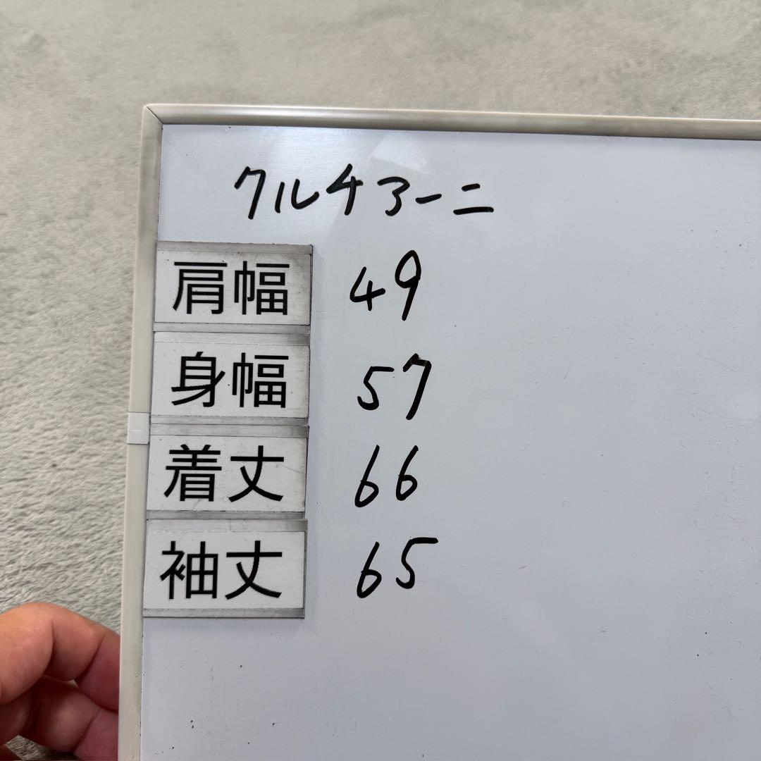 クルチアーニ　レザーブルゾン　アウター　レザー/カシミヤ　ブラック系　52