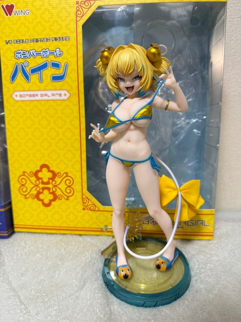 ボンバーガール アクア パイン WING フィギュア セット